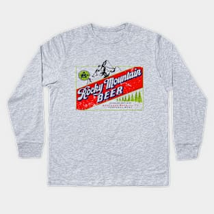 Rocky Mountain Beer Kids Long Sleeve T-Shirt